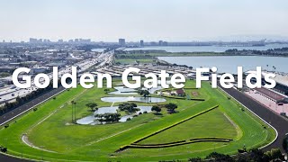 Tour of Golden Gate Fields Horse Racetrack from the sky