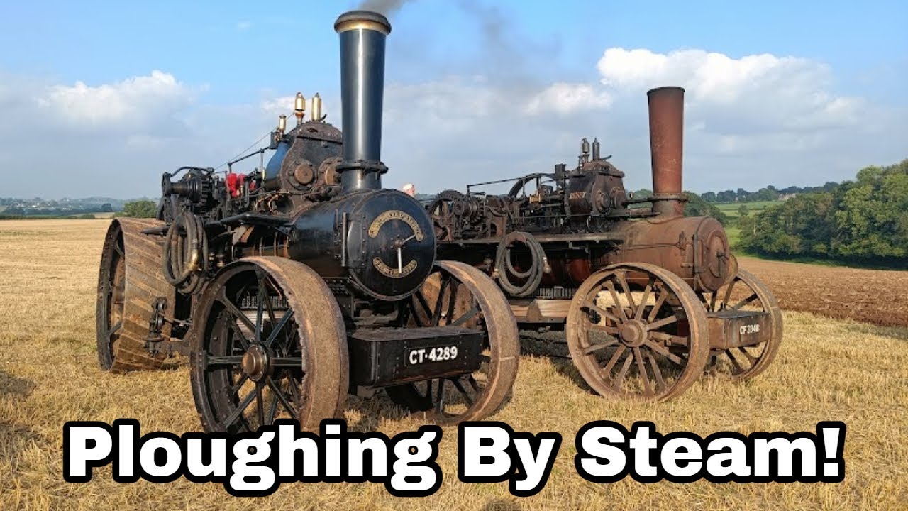 Ploughing By Steam