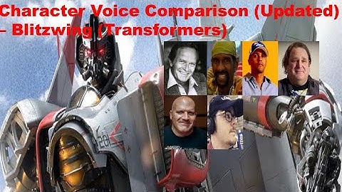 CHARACTER VOICE COMPARISON (UPDATED) - BLITZWING (TRANSFORMERS)