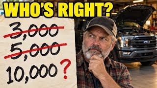 3,000? 5,000? 10,000? Ford's Manual Settles the F-150 Maintenance Fight