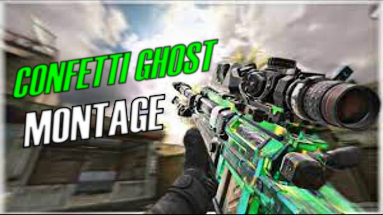 Confetti Ghost Montage | CODM EDIT | Callgenix