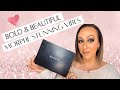 BOLD AND BEAUTIFUL Dark Teal Makeup Tutorial with a Matte Nude Lip | Morphe Stunning Vibes Palette