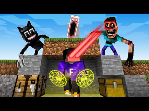 Eu Tenho SUPER PODERES vs Todos Os Mods De Terror!