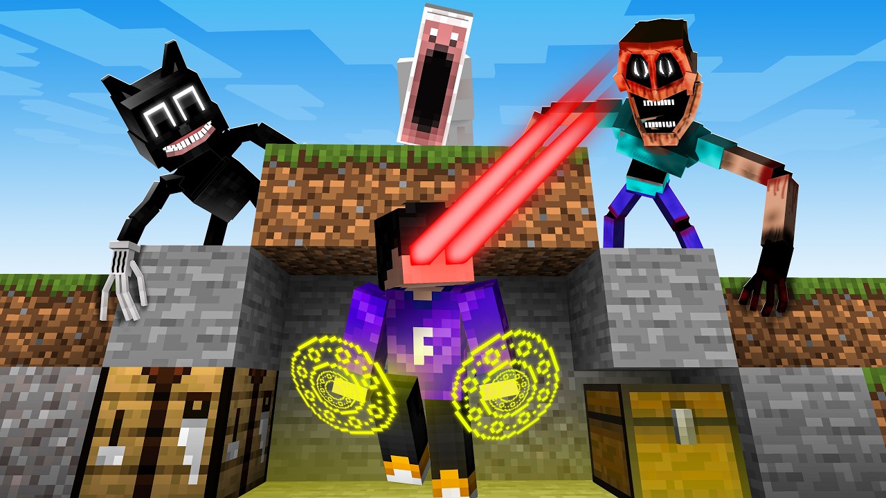 Eu Tenho SUPER PODERES vs Todos Os Mods De Terror!