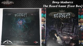 Deep Madness Board Game Core Box Unboxing