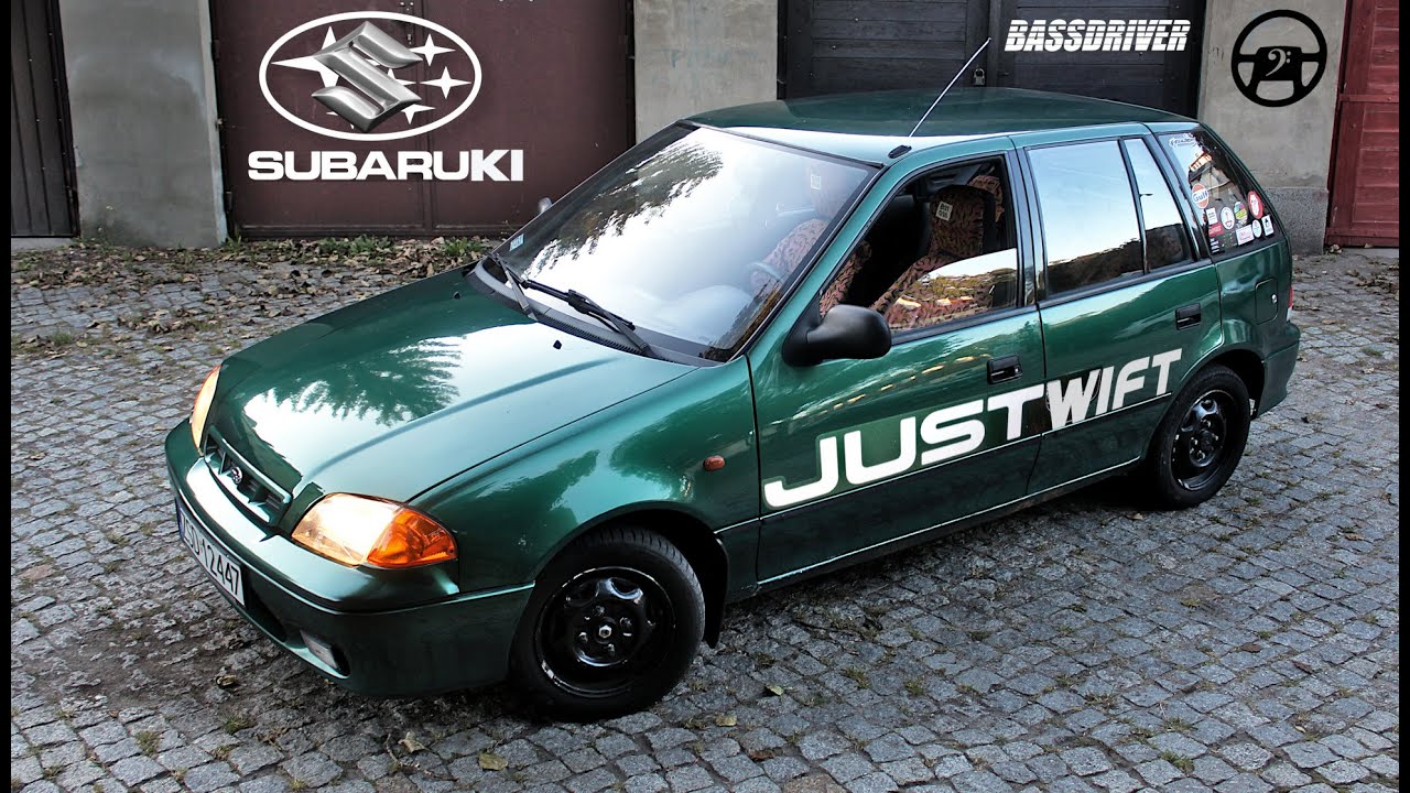 Bassdriver jeździ: Subaru Justy II czyli Suzuki Swift w czterołapie