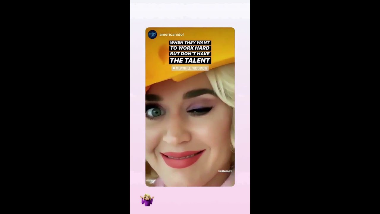 Katy Perry Stories, October 13, 2019