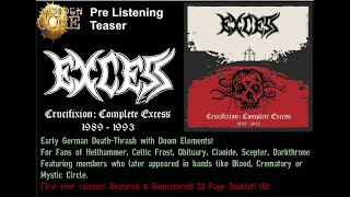 EXCESS - Early Death-Thrash from Germany, 1989 - 1993! Finally released on CD through Golden Core!!