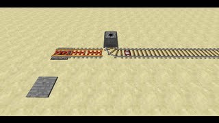 Superflat Minecart Station -- Minecraft Tutorial
