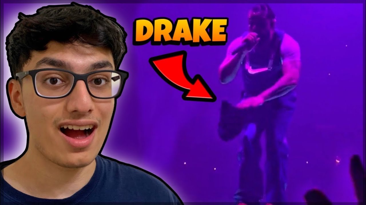 Someone Rapping Draq Rapping With DRAKE Live in Concert! - YouTube