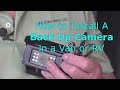 How to Install a Wireless Digital Back Up Camera in a Van or RV