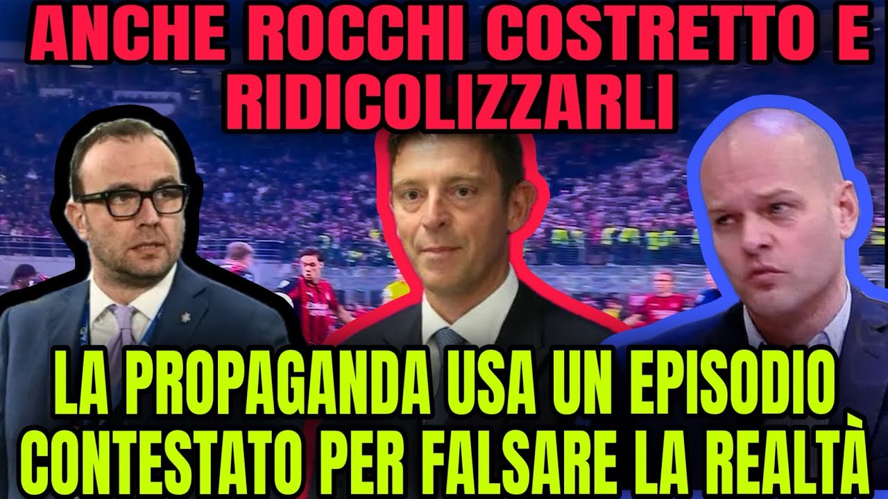 ROCCHI RIDICOLIZZA L’INTER! MAROTTA LEAGUE FALSA LA VERITÀ!