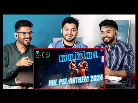 Indians react to PSL 2024 Anthem!