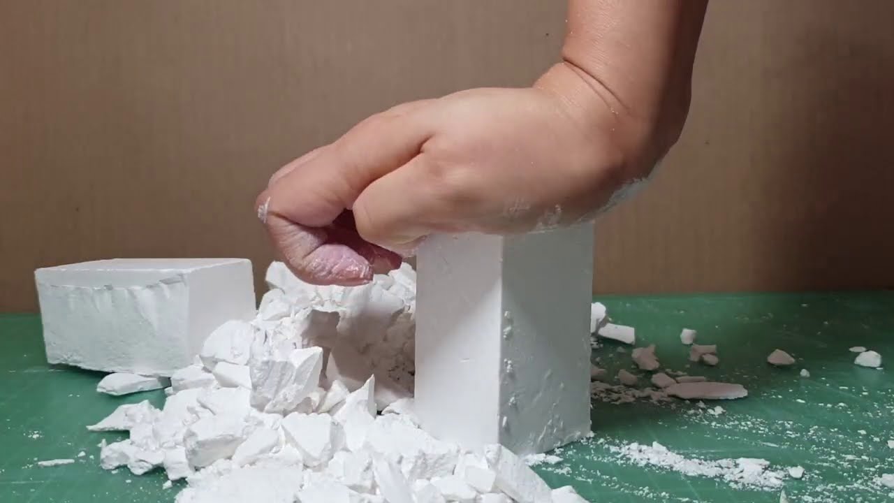 짐초크 뽀깨기 /Gym chalk asmr/Request/Gym chalk palm pressing/last bonus