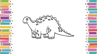 Dinosaur Coloring Pages: Educational Videos for Kids! π¦