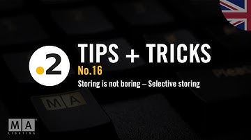 dot2 | Tips+Tricks No.16 [EN] | Storing is not boring – Selective storing