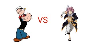 mugen natsu dragneel vs popeye