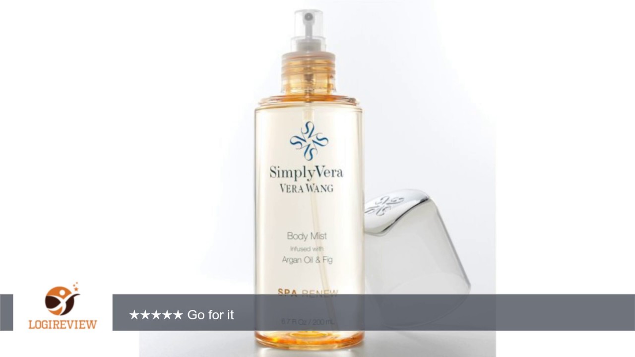 Simply Vera Vera Wang Spa Argan Oil & Fig Body Mist 6.7 Oz | Review/Test