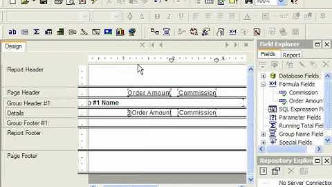 Crystal Reports Tutorial Basic Syntax Business Objects Training Lesson 9.5