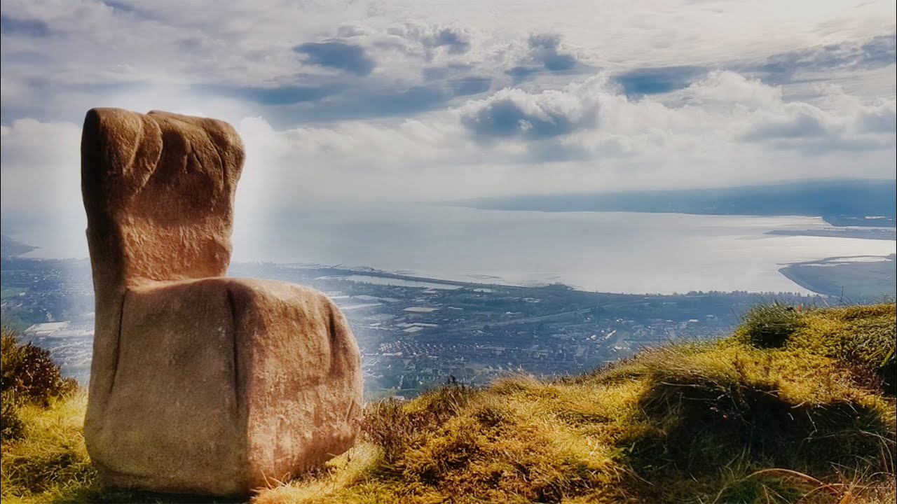 Video illustrating how the Clandeboye stone chair was created by