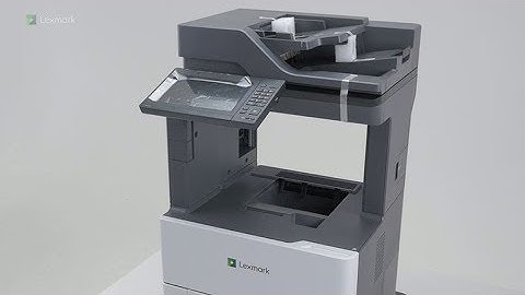 MX82x Series—Setting up the printer