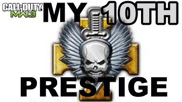10th Prestige! MW3 - Veteran Package Emblem & Title Unlocked!