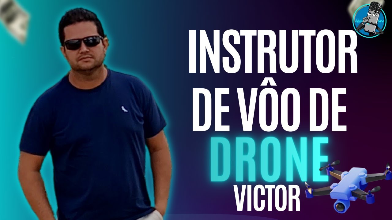Jackast #01 Victor Instrutor de Voo de Drone