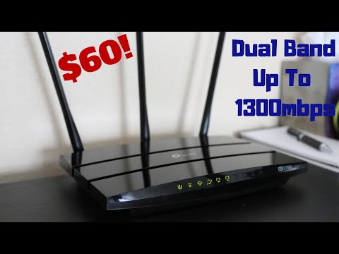 TP-Link AC1750 Wireless Router Review Unboxing & How to Set Up Archer A7