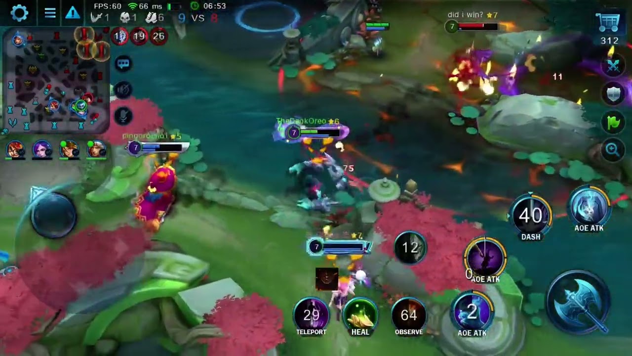 [Defeat] Phobos Gameplay Ranked - Heroes Evolved mobile