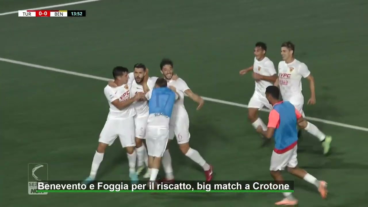 Benevento e Foggia per il riscatto, big match a Crotone - YouTube