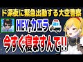 ド深夜なのになかなか寝ないカエラの元へ大空警察が緊急出動！？【ホロライブID切り抜き/大空スバル/カエラ・コヴァルスキア/日本語翻訳】
