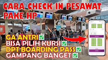 CARA CHECK IN ONLINE PESAWAT BATIK AIR PAKE HP