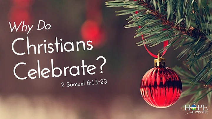 Why Do Christians Celebrate? 2 Samuel 6:13-23 - Dr...
