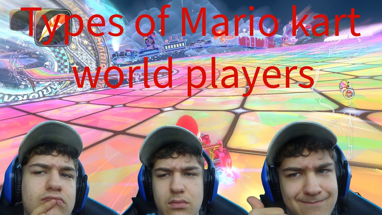 Типы игроков в Mario Kart World