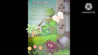 Itsy Bitsy Spider |English poem