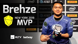 Brehze - HLTV MVP by betway of ESL One New York 2019