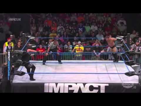 AJ Styles vs Aaustin Aries TNA iMPACT 8 1 13 Highlights