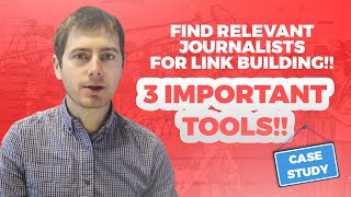 Find Relevant Journalists - PR Link Building