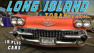 🔥 TOBAY BEACH CAR SHOW 2024! 1K+CARS! MUSCLE GASSERS HOT RODS TRUCKS RATS & MORE! LONG ISLAND 🔥 🔥
