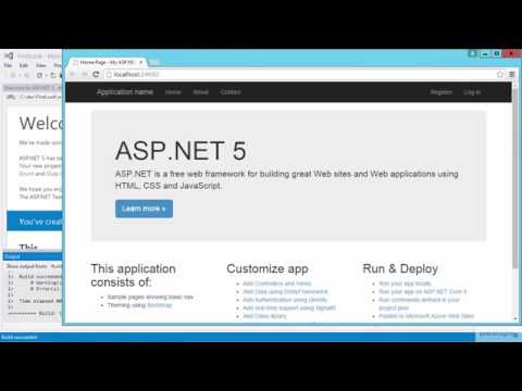 ASP NET 5 Tutoriel 01 03 Fichiers et Compilation