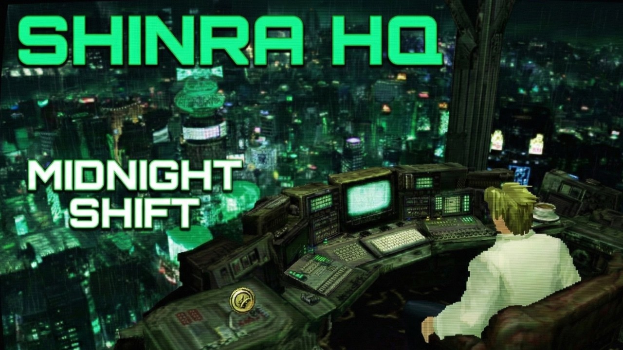 Tower Executive Suite 🌃 Midnight Rain & Dark Synth for Deep Focus