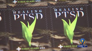 ‘A message with your message’: USPS unveils stamp to help battle PTSD
