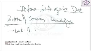 Lec 16 Doctrine of Common knowledge mp4 || FORENSIC
