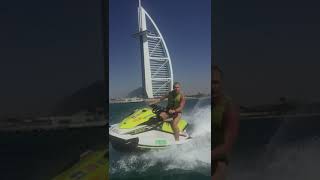 🇦🇪 Jetskiing around Burj Al Arab in Dubai