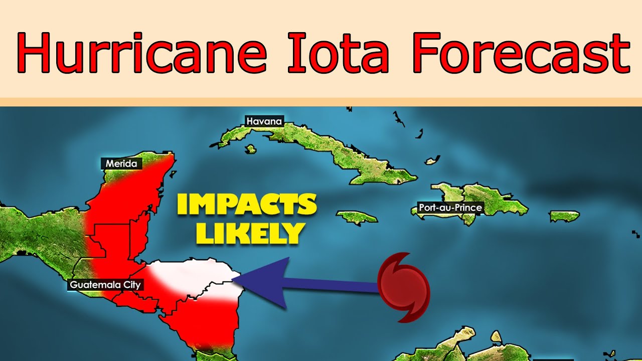 Major Hurricane Iota Forecast