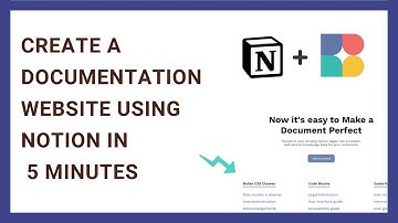 How to create a documentation site with Notion | (Bullet.so Navigator template)