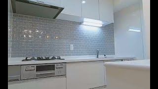 【異端DIY】キッチンのタイルシール（タイムラプス）