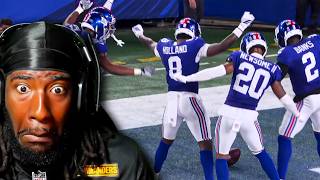 NEW THREATS IN THE NFC!! "Dallas Cowboys vs New York Giants Week 1 Game Highlights" REACTION! screenshot 3