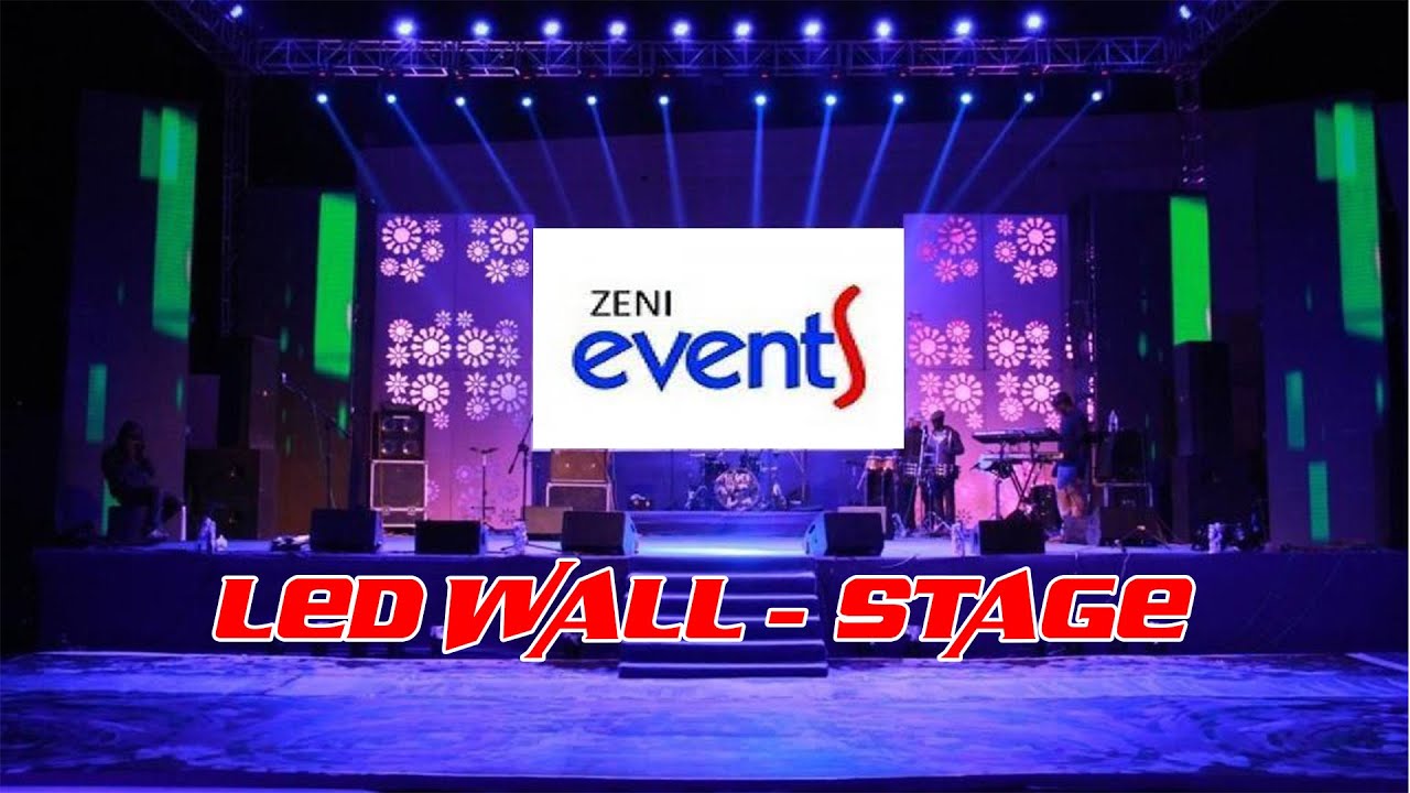LEDEALL  STAGE SETUP  ZENI EVENTS
