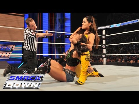 AJ Lee vs. Brie Bella: SmackDown, March 5, 2015
